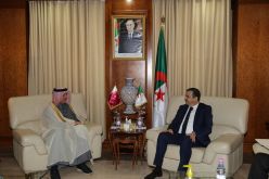 عرقاب يتباحث مع سفير قطر فرص التعاون والإستثمار في قطاع المناجم بين البلدين