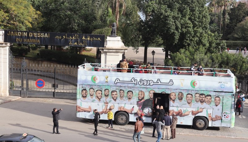 انطلاق أول جولة سياحية في الجزائر العاصمة بحافلة أبطال العرب 2021