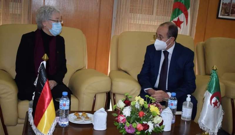 سفيرة ألمانيا في ضيافة والي عنابة