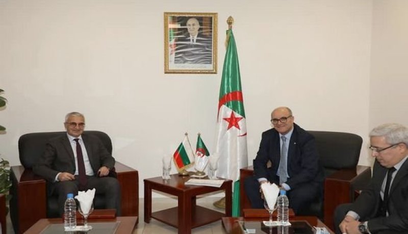 وزير الانتقال الطاقوي يبحث مع سفير بلغاريا سبل تعزيز التعاون الثنائي