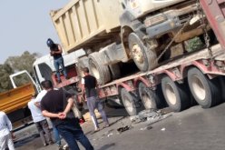 أولاد جلال: قتيلان في اصطدام بين 3 شاحنات وسيارتين