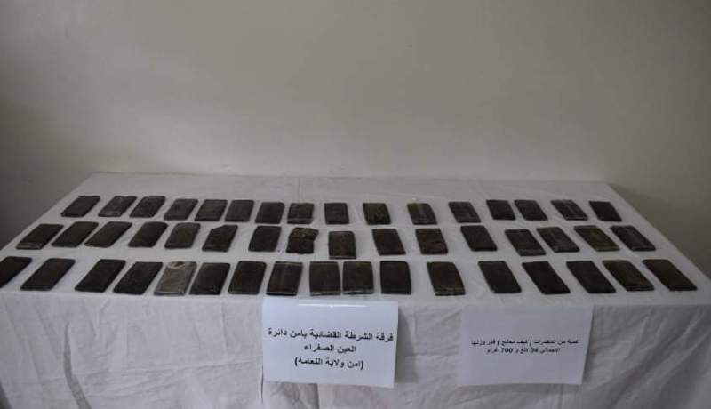 النعامة: توقيف شاب و حجز قرابة 5 كلغ من الكيف المعالج