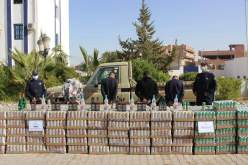 الوادي: توقيف أربعة أشخاص ومركبة رباعية الدفع مهرّبة وحجز 9 آلاف قارورة خمر