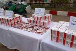 الجلفة: توقيف 3 أشخاص وحجز أزيد من 23 ألف قرص مهلوس