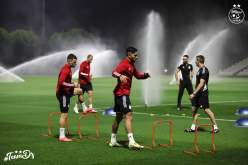 بالصور.. أول حصة تدريبية للخضر تحضيرا للكان