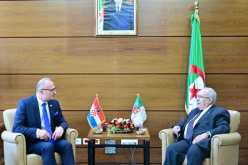 لعمامرة يعقد جلسة عمل مع نظيره الكرواتي