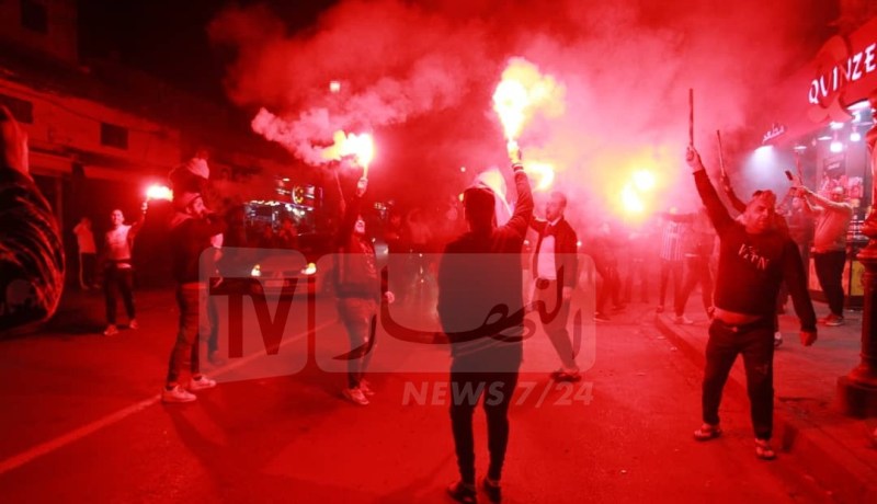 هدف سعيود واحتفالات الجزائريين تبهر سفارة فرنسا