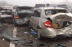 جرحى في حادث إصطدام تسلسلي لعدد من المركبات بالطريق السيار في ميلة