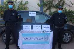 غرداية: الأمن الحضري الأول يطيح بشبكة تنشط بين الولايات ويحجز 450 قرص مهلوس