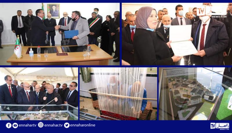 وزير التكوين والتعليم المهنيين يقوم بزيارة عمل وتفقد لقطاعه بولاية النعامة