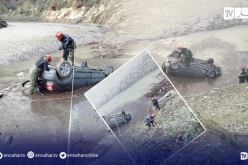 تيزي وزو..انقاذ شخص اثر سقوط سيارته من منحدر ببلدية واسيف