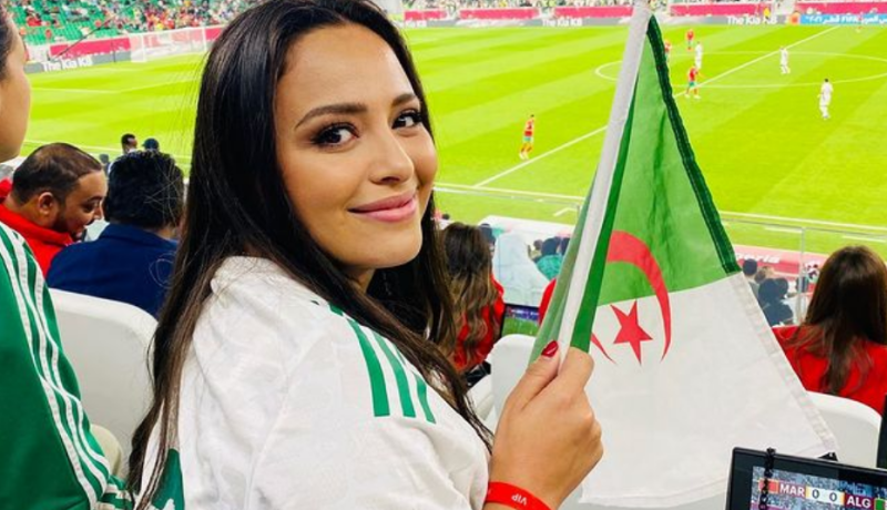 شاهد.. سهيلة معلم تحتفل مع بيكهام وردة فعل مجنونة على هدف سعيود