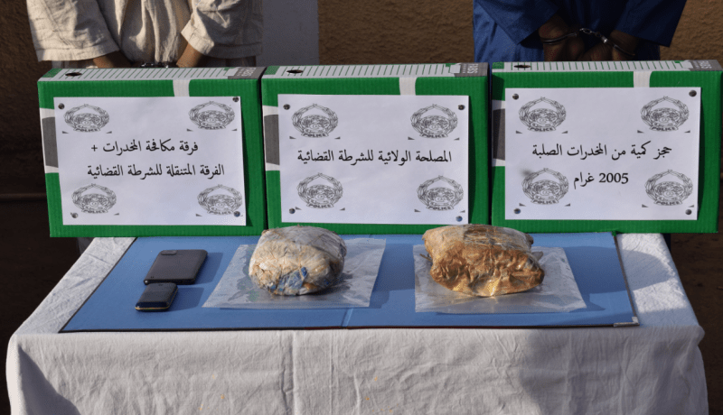 حجز أزيد من كيلوغرامين من المخدرات الصلبة في تمنراست!