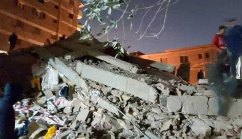 مصر.. قتلى ومصابون من بينهم أطفال في انهيار بناية سكنية