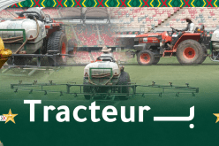 تجهيز ملعب جابوما بطريقة تقليدية ينال سخط الجميع