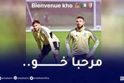 هكذا رحب بلقبلة بمواطنه بلايلي في بريست !