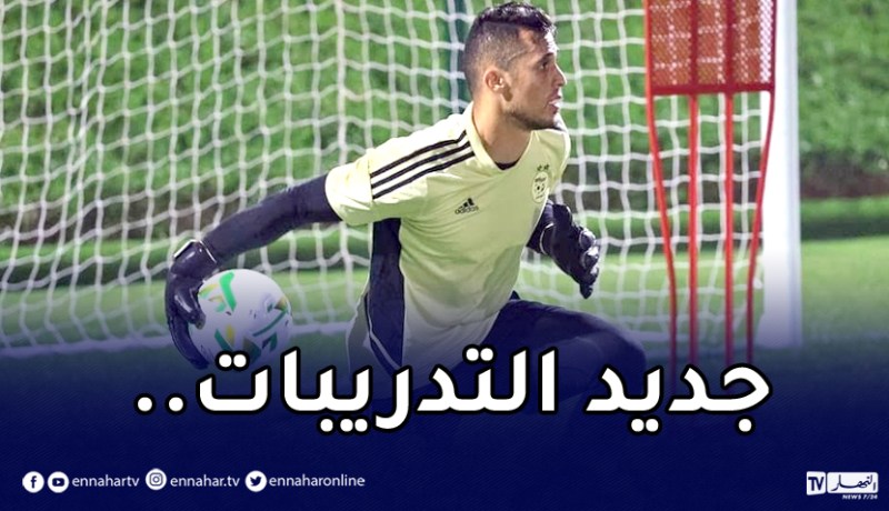 بالصور.. زغبة يندمج في تدريبات الخضر