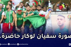 أنصار الخضر بملعب جابوما يستذكرون لاعب مولودية سعيدة لوكار