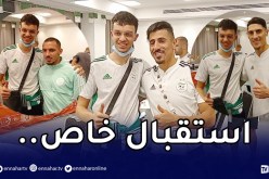 بالفيديو.. شاهد المناصر الذي ذرف الدموع عبر النهار يلتقي نجوم الخضر