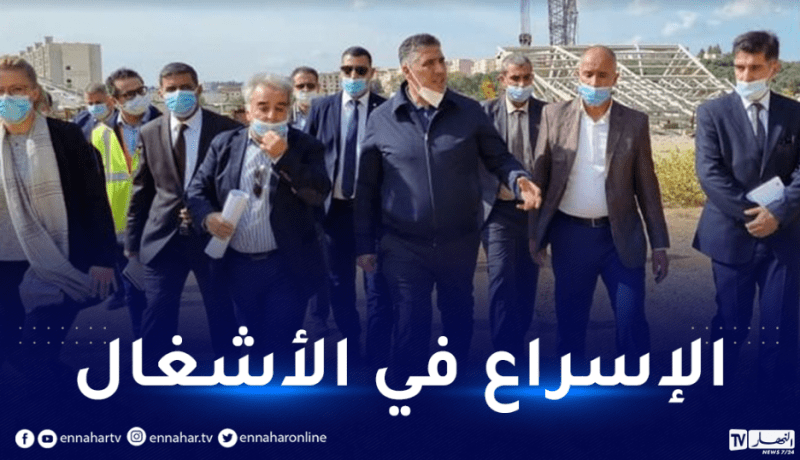 بلعريبي يكشف موعد تسليم ملاعب وهران براقي والدويرة