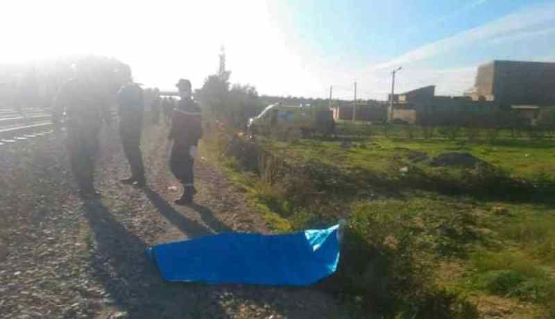 الشلف: وفاة عشريني دهسه القطار بأولاد الطاهر في بوقادير
