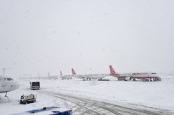 حيوانات تجمدت وحركة الطيران توقفت.. عاصفة ثلجية قوية تضرب تركيا