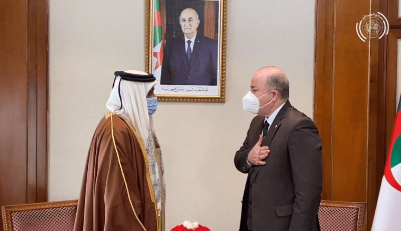 الوزير الأوّل يستقبل وزير العدل القطري