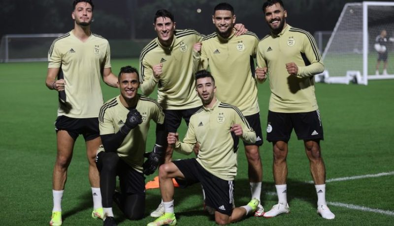 بالصور.. الخضر بحلة جديدة قبل تنقلهم إلى الكاميرون