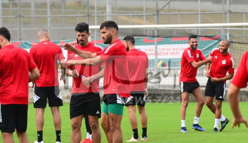 هذا الثنائي يغيب عن آخر تدريبات الخضر قبل مواجهة سيراليون