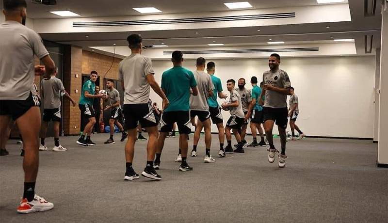 بالصور.. الخضر يجرون حصة تنشيطية قبل مواجهة غينيا