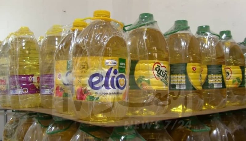 الشلف: ضبط 155 لترا من زيت المائدة موجهة للمضاربة