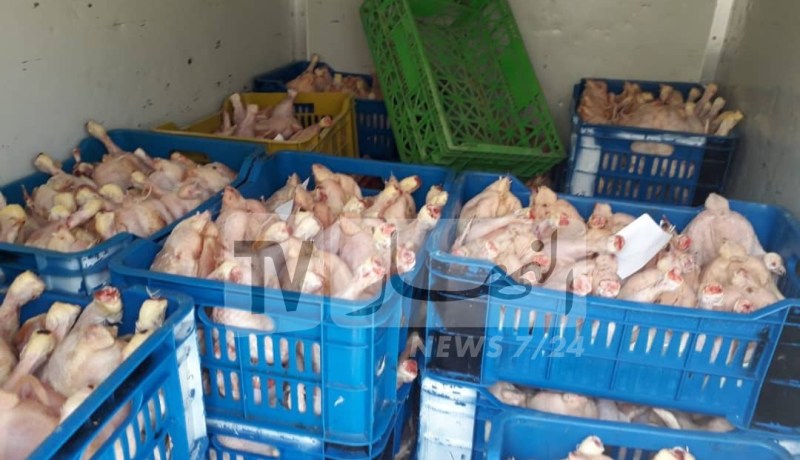 جيجل: حجز كمية معتبرة من الدجاج الفاسد