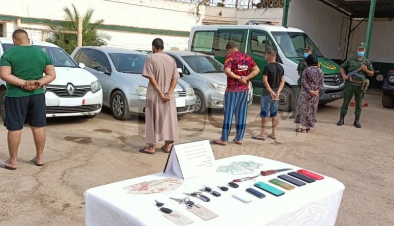 الشلف: توقيف 12 شخصا ينشطون في شبكة دولية لتهريب السيارات