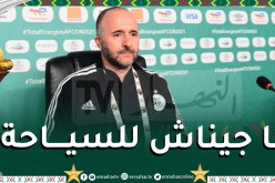 بلماضي يبدي رضاه عن ظروف الإقامة في الكاميرون