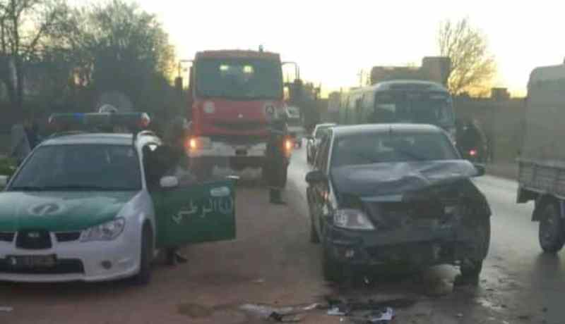 الشلف: جريحان في إصطدام بين سيارتين ببوقادير