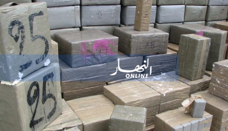 حجز قرابة قنطارين من الكيف المعالج عبر الحدود الغربية للوطن