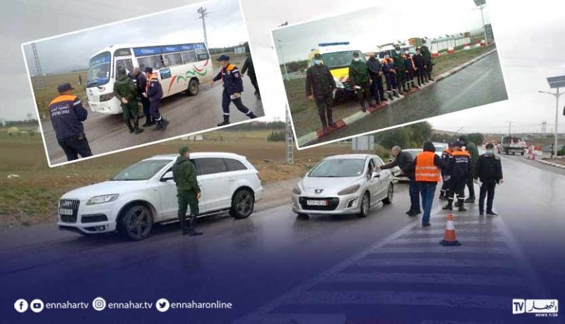 ميلة..الدرك الوطني ينظم حملة تحسيسية خلال الاضطرابات الجوية