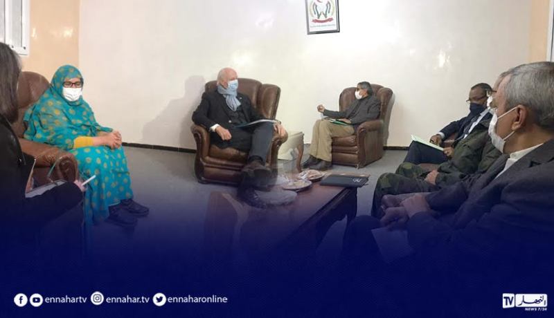 المبعوث الأممي إلى الصحراء الغربية يلتقي مع الوفد المفاوض