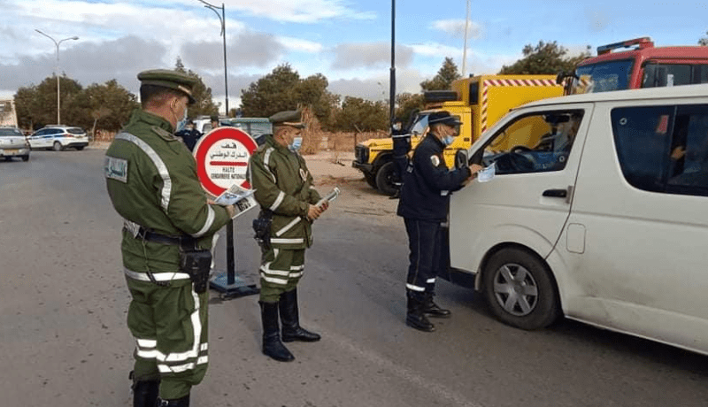 تدخلات الدرك ليلة رأس السنة: وفاة 5 أشخاص وإصابة العشرات في حوادث المرور