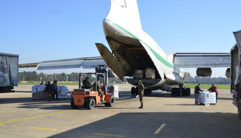 إرسال شحنة ثانية من المساعدات إلى مالي