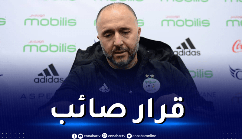 بلماضي يكشف عن خطواته الأولى للإطاحة بالكاميرون