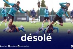 محرز يعتذر من زميله في مانشستر سيتي !