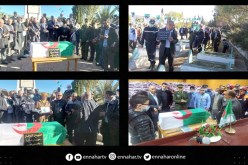 الشلف: إعادة دفن رفاة الشهيدين حبلال زهرة وبلعربي هني بتاوقريت