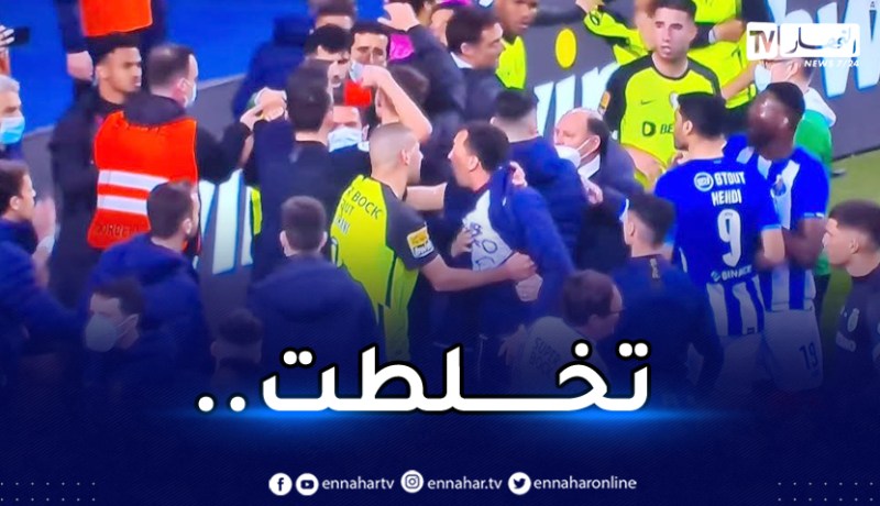 4 بطاقات حمراء في ليلة مُشاركة سليماني الثانية بقميص سبورتينغ