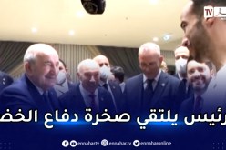 بالفيديو.. رئيس الجمهورية يلتقي بن العمري بقطر