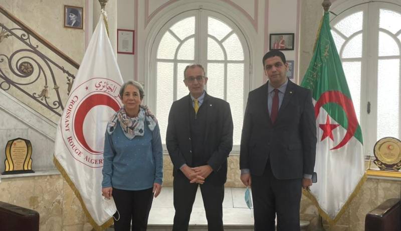 بن حبيلس تستقبل المدير الإقليمي للشرق الأوسط وشمال إفريقيا