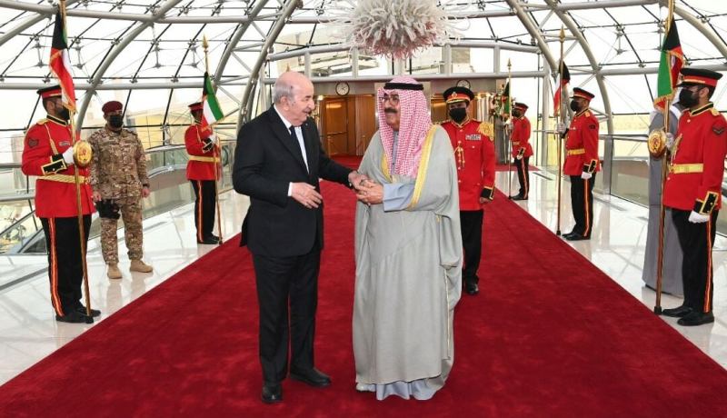 رئيس الجمهورية يستقبل من طرف ولي العهد الكويتي