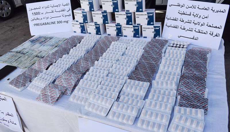 قسنطينة: توقيف شخصين و حجز 1500 قرص مهلوس