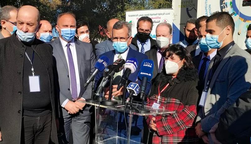 اطلاق قافلة طبية للكشف عن الأمراض غير المعدية