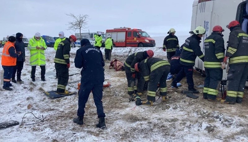 تركيا.. قتلى وجرحى في حادث انقلاب حافلة سياحية